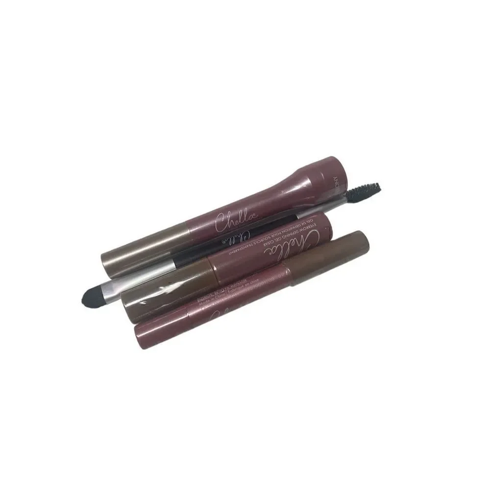 CHELLA The Brow‎ Set, Eyebrow Cream 4 Piece Kit - Ebony New